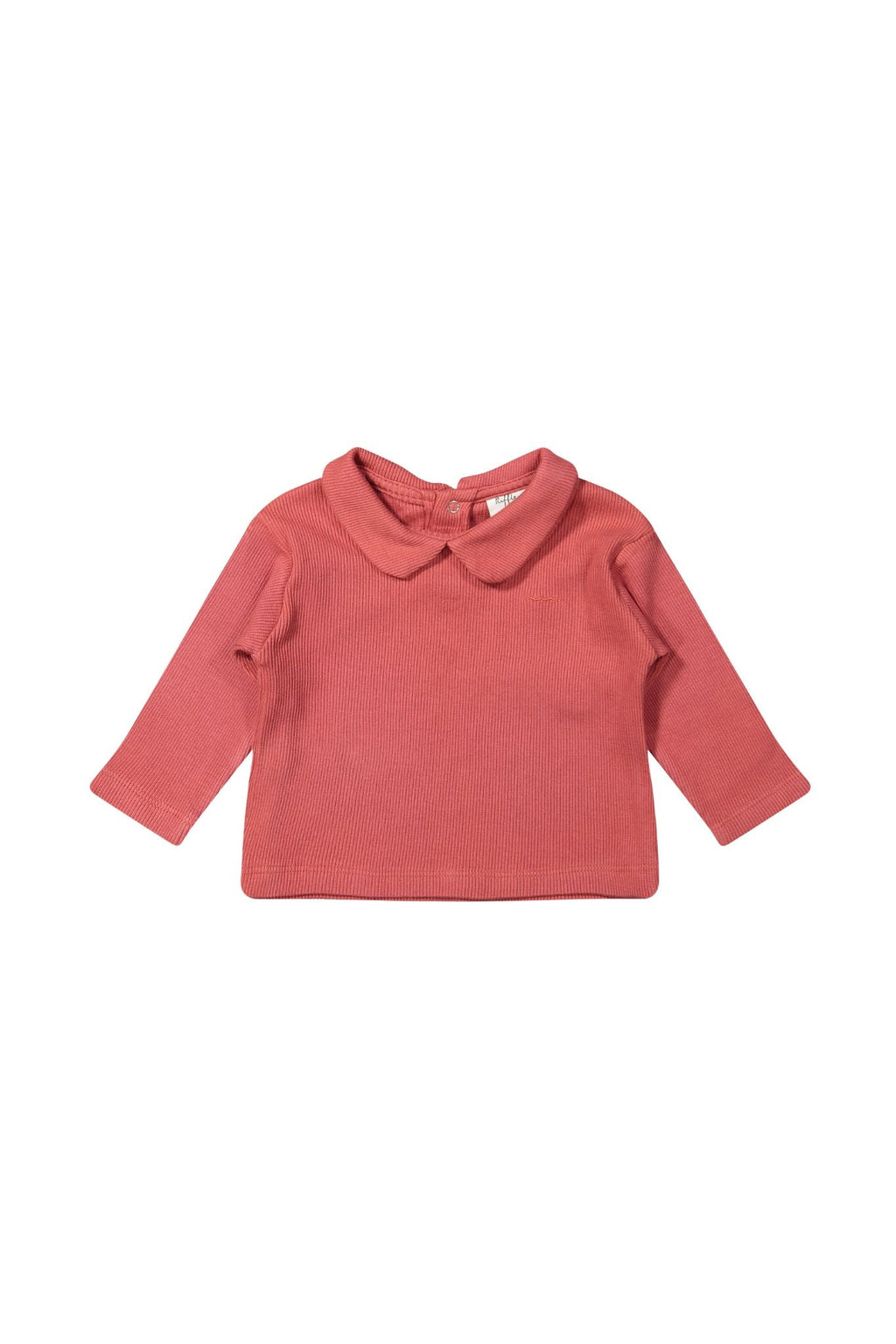 Derby Rib Pink Collared Shirt (Baby Girl)