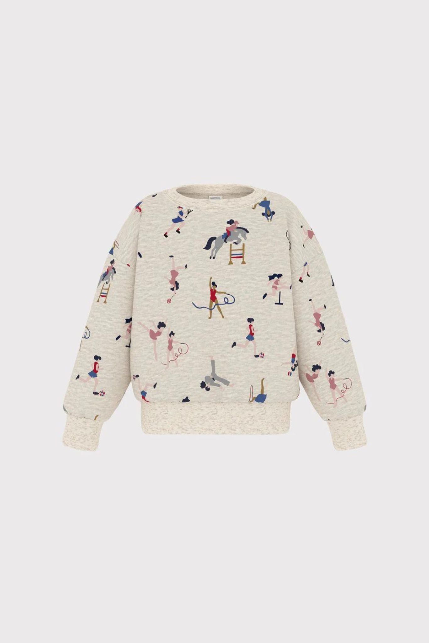 Multi Sport Printed Sweatshirt (Baby Girl)