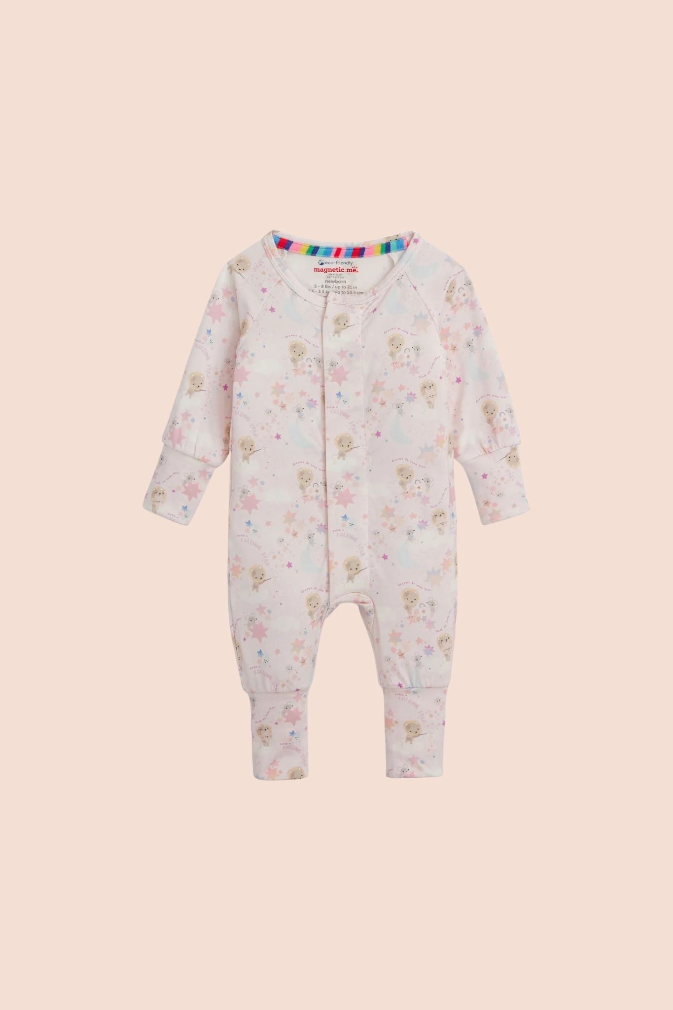 Star Catcher Modal Coverall (Baby Girl)