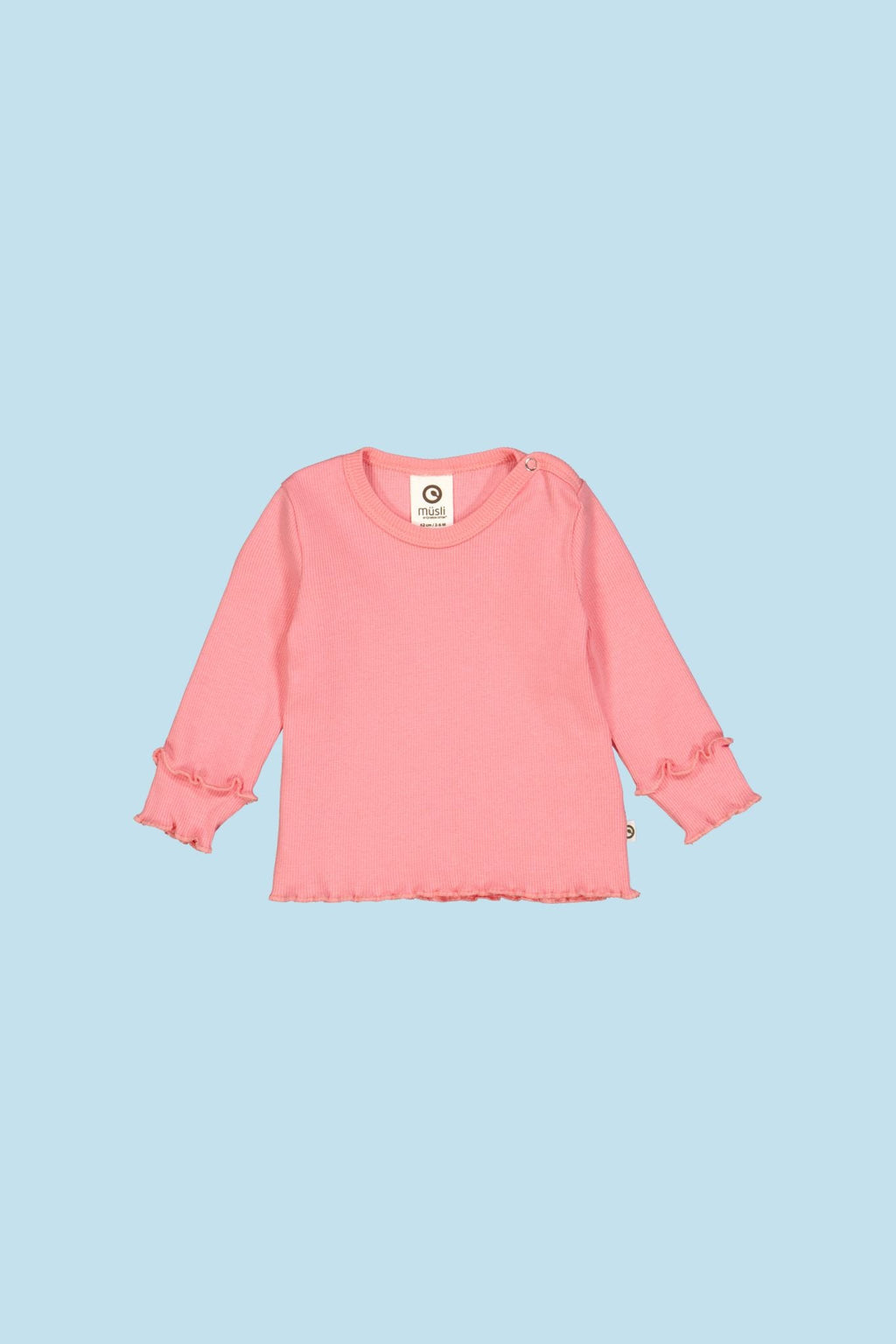 Bubblegum Cozy Me Rib Top (Baby Girl)