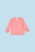 Bubblegum Cozy Me Rib Top (Baby Girl)