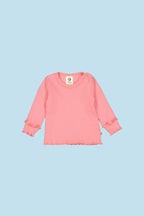 Bubblegum Cozy Me Rib Top (Baby Girl)