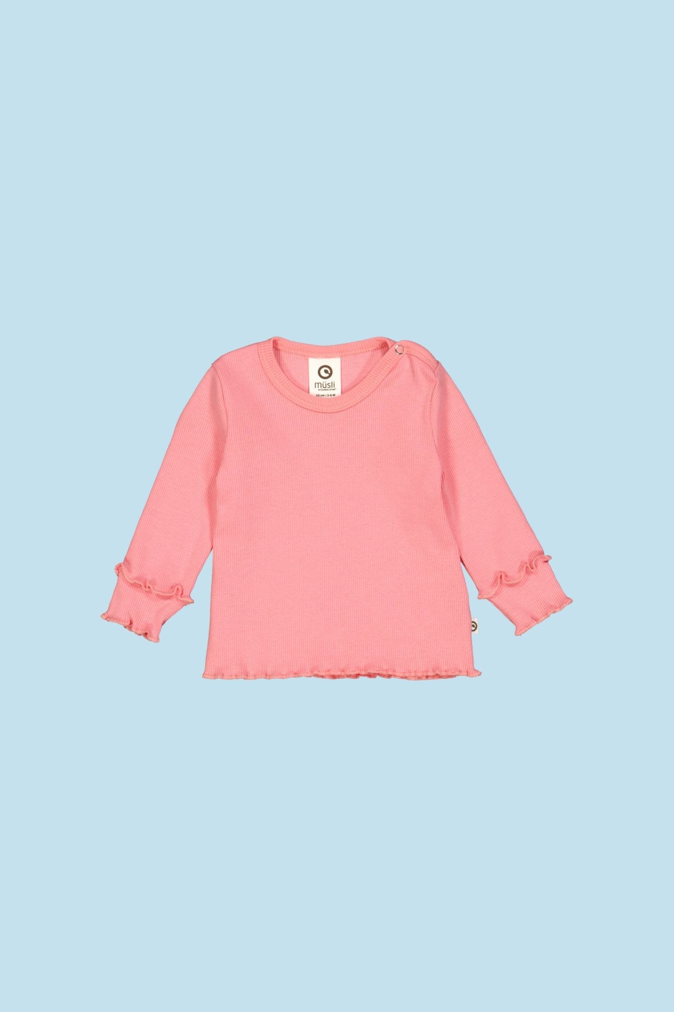 Bubblegum Cozy Me Rib Top (Baby Girl)