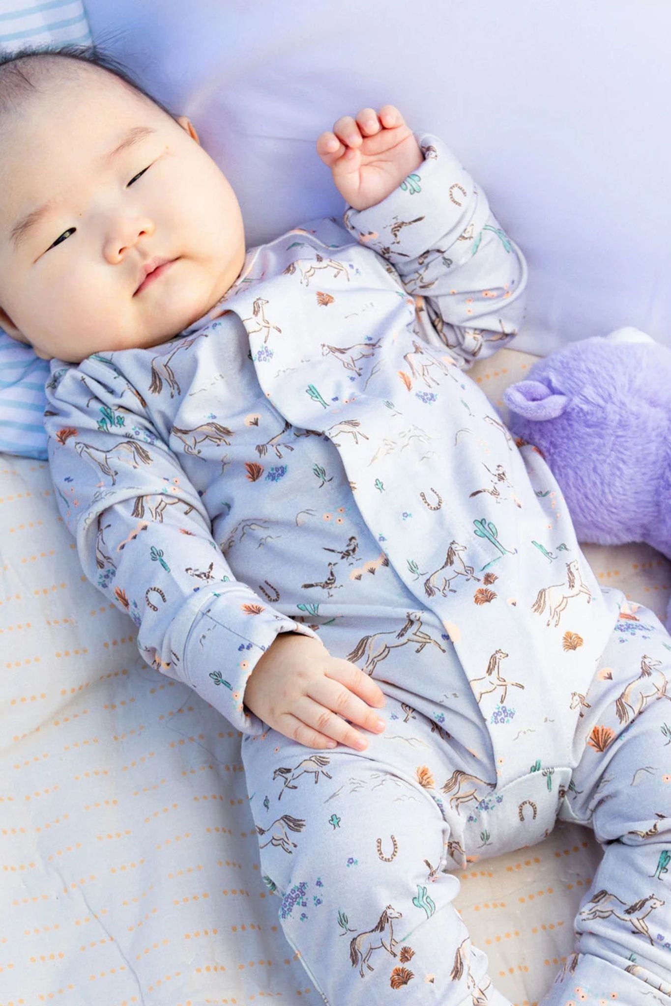 Born To Run Right Coverall (Baby Girl)