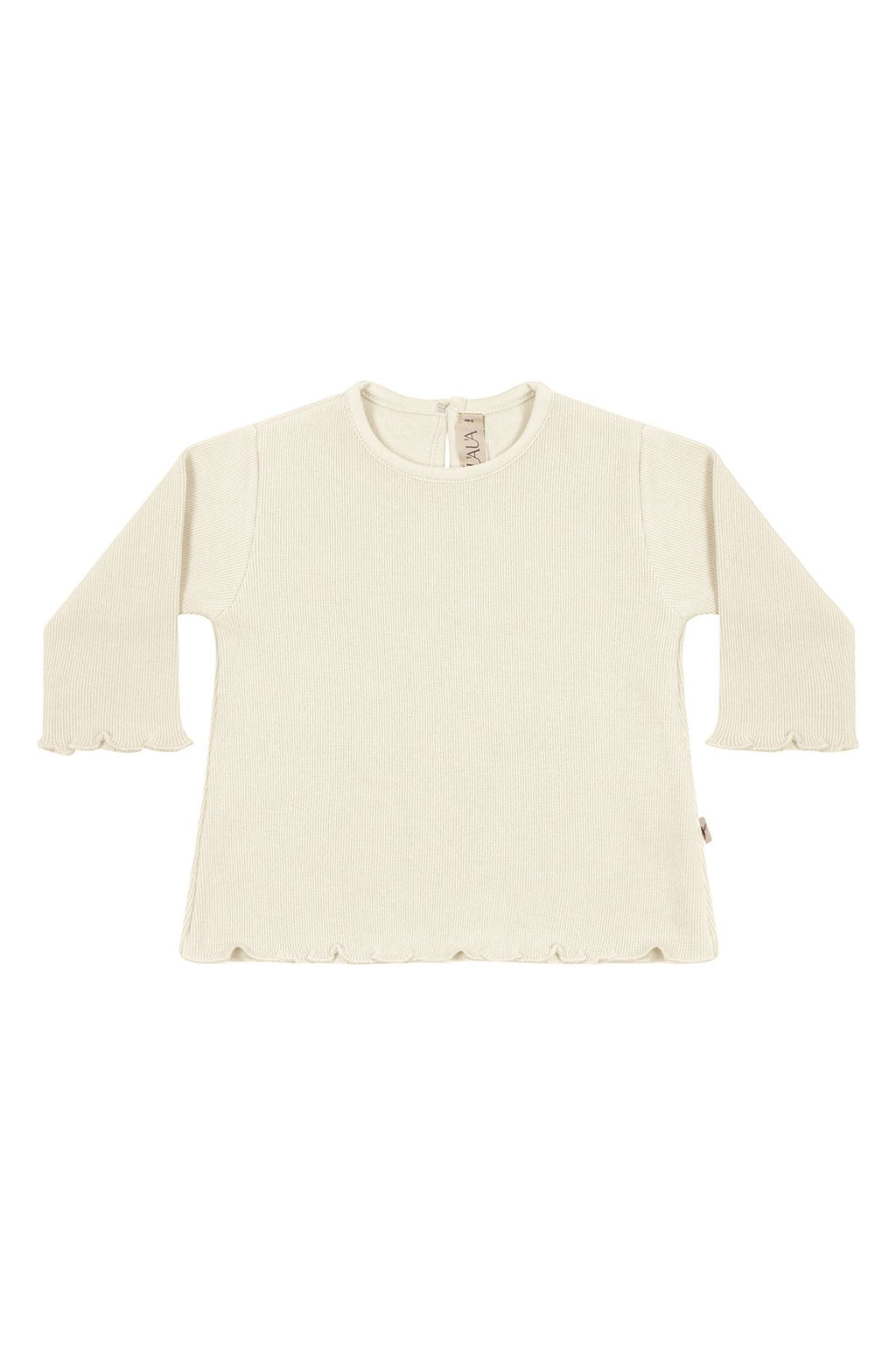 Perla Ruffled Long Sleeve Shirt (Baby Girl)