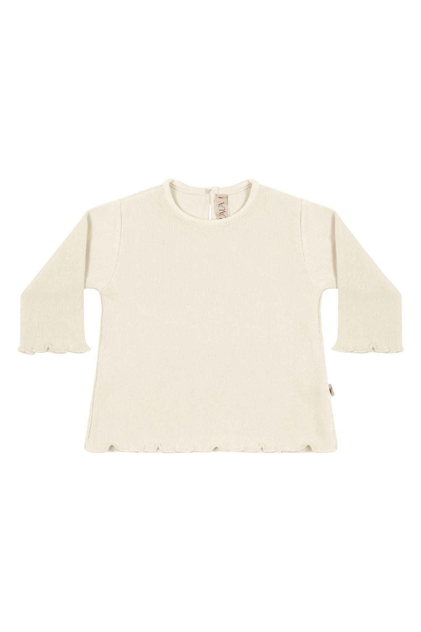 Perla Ruffled Long Sleeve Shirt (Baby Girl)
