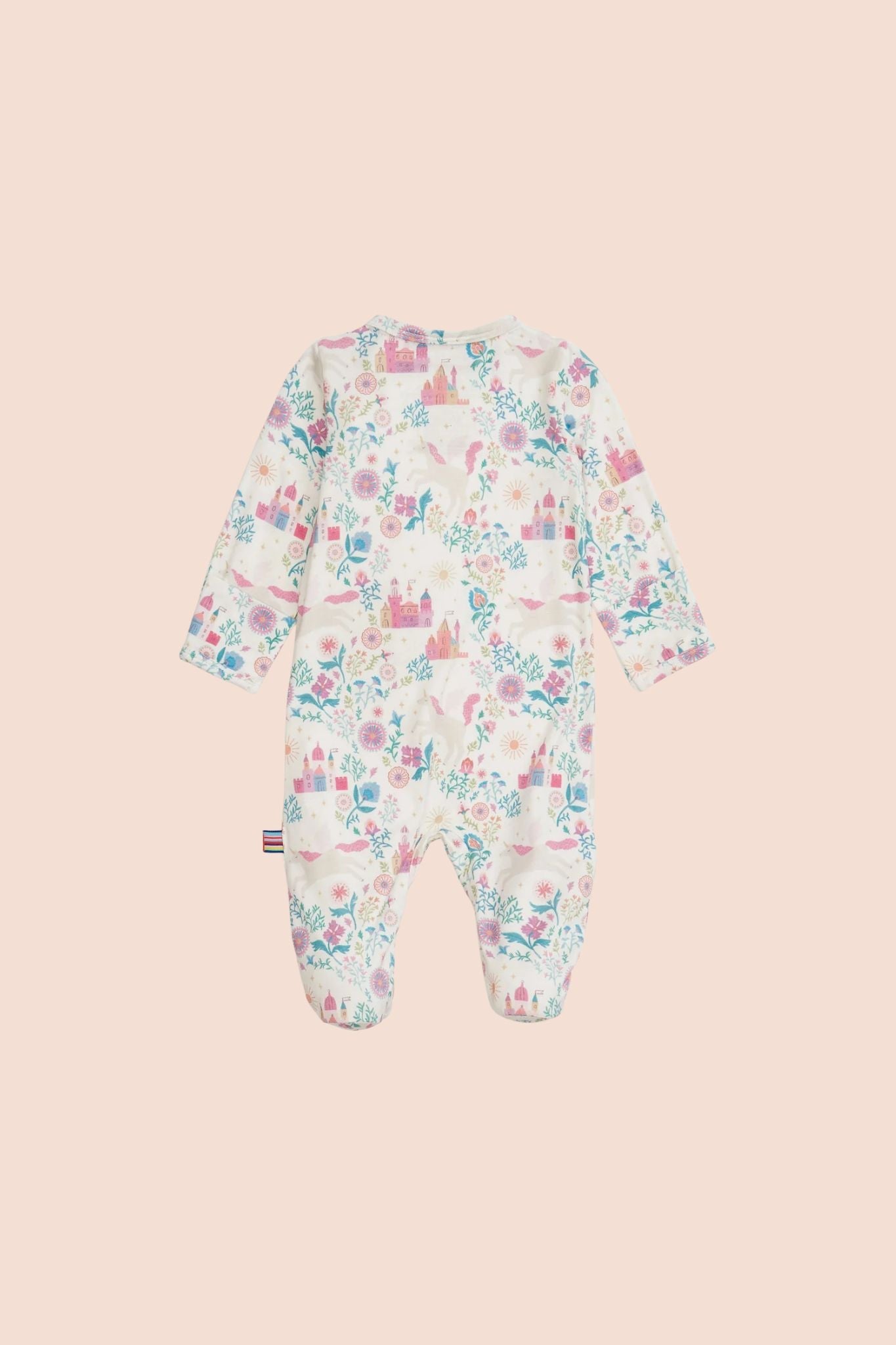 Tail of Magic Ruffle Footie (Baby Girl)