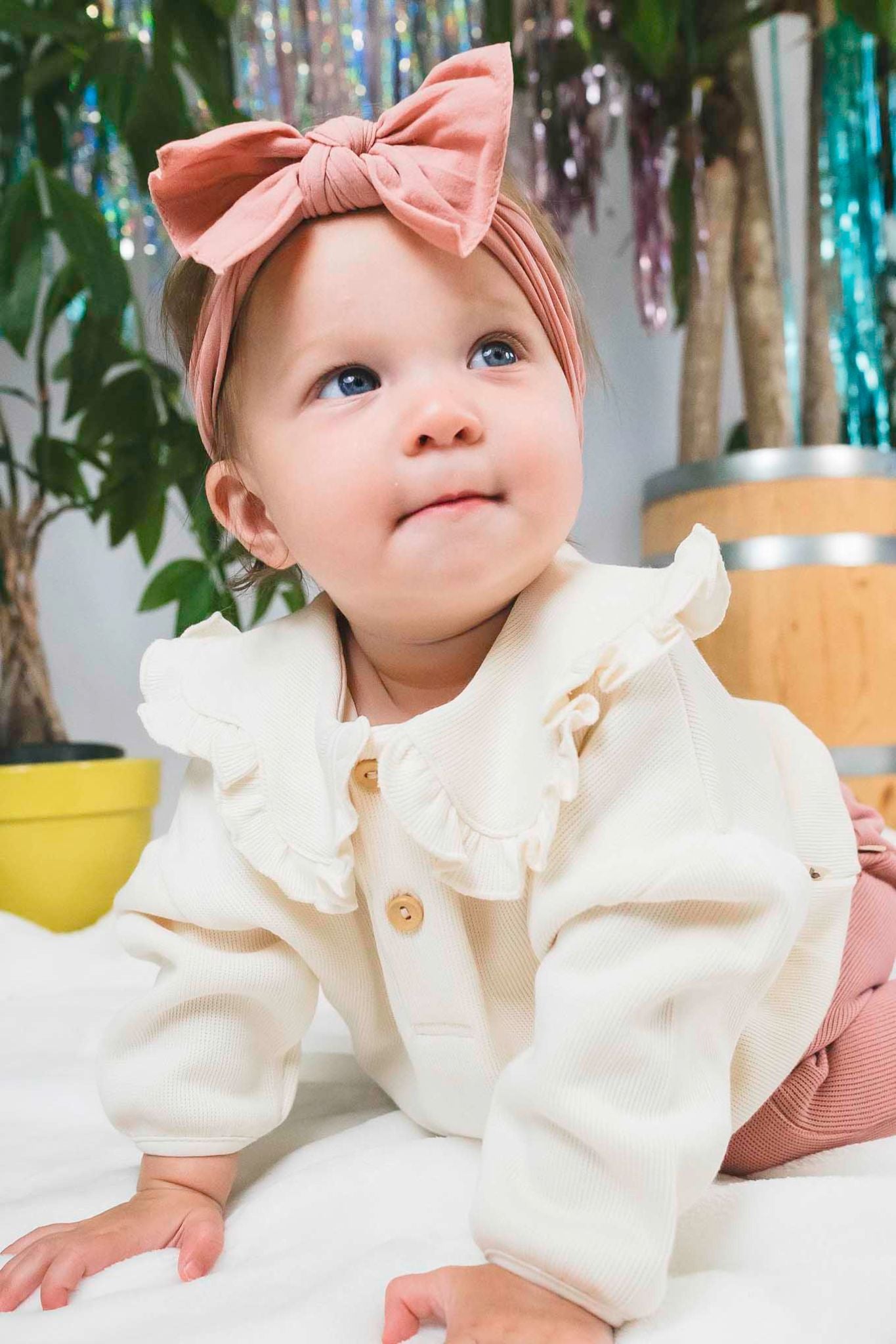 Perla Bib Sweater (Baby Girl)