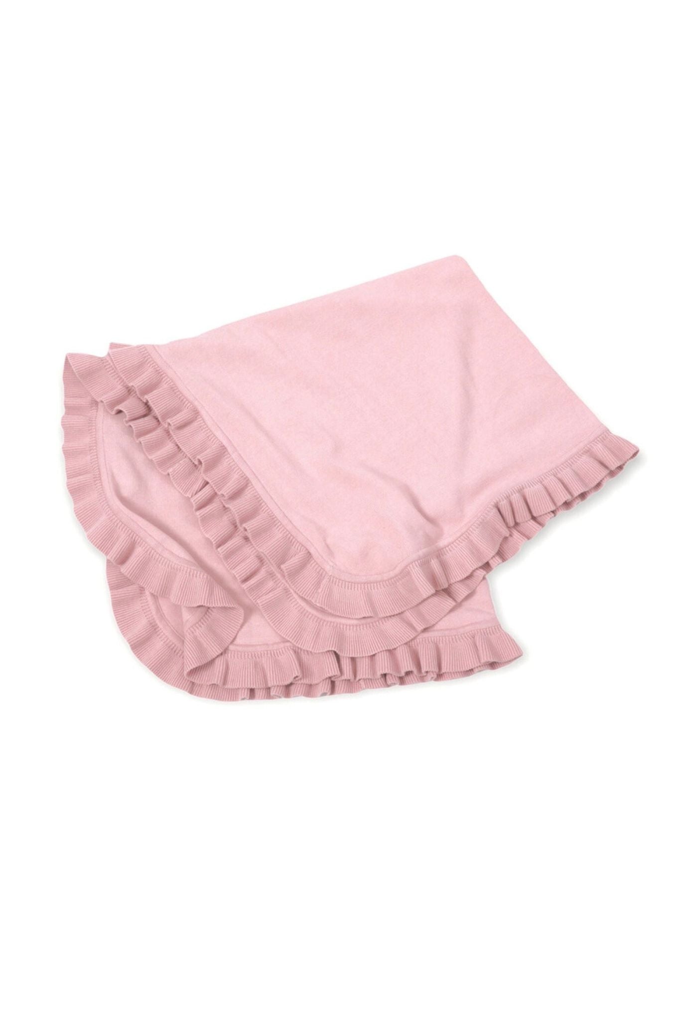 Blush Milan Organic Baby Blanket Sweater Knit (Baby Girl)