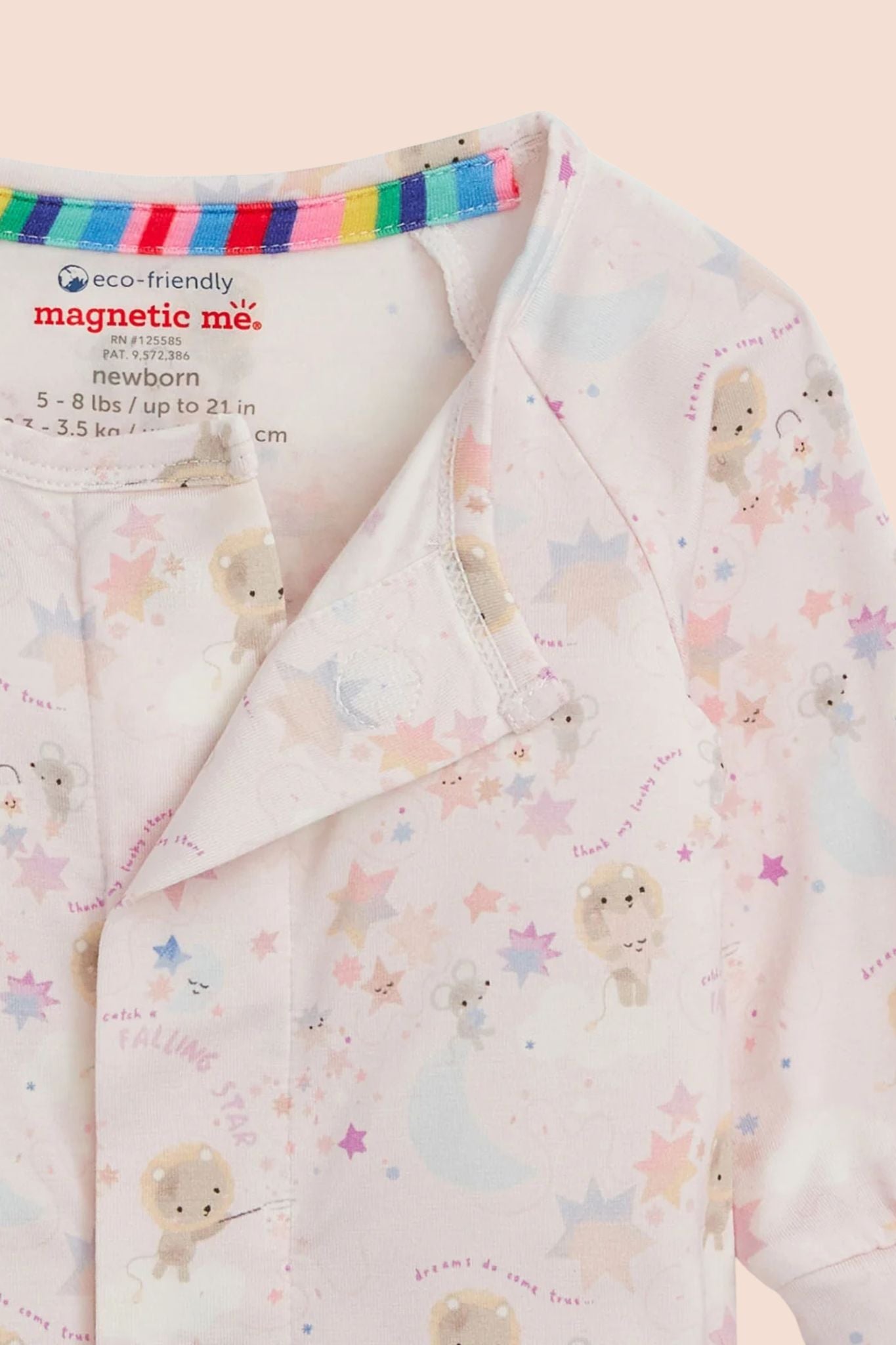 Star Catcher Modal Coverall (Baby Girl)