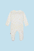 Evangeline Organic Ruffle Footie (Baby Girl)
