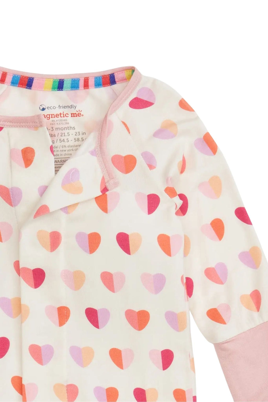 Pink XOXO Modal Coverall (Baby Girl)