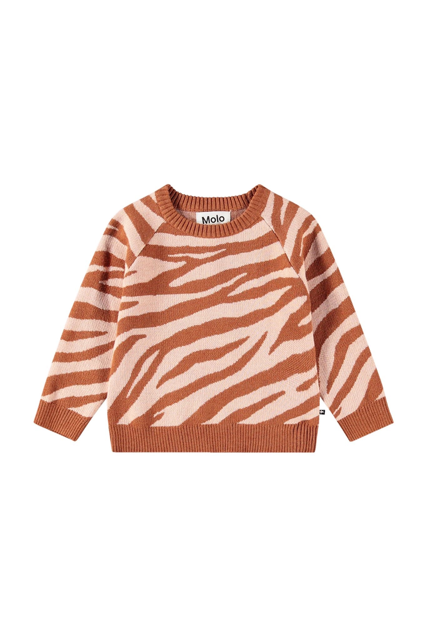 Gilby Zebra Knit Jumper (Baby Girl)