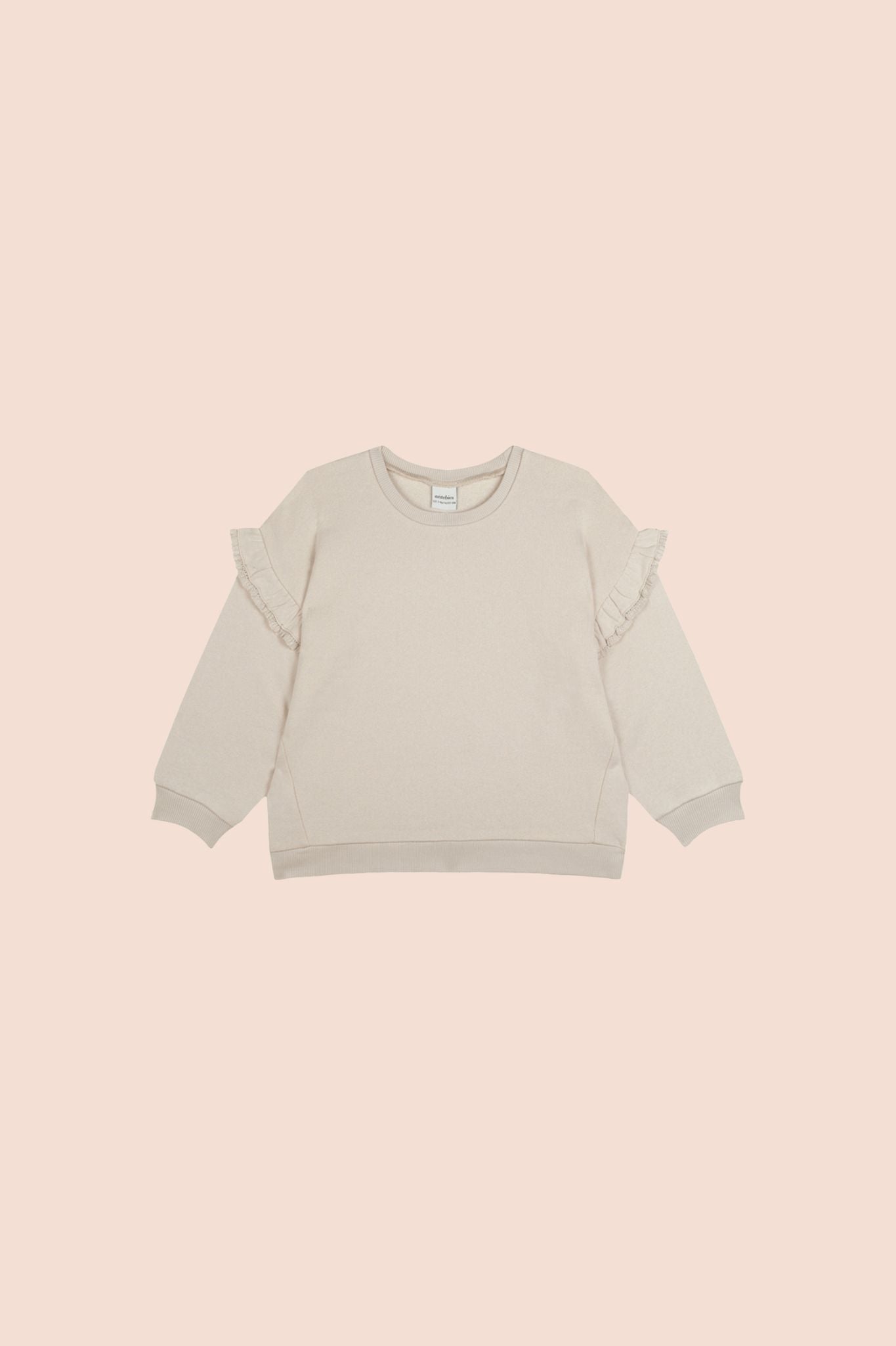 Stone Lace Trim Sweatshirt (Baby Girl)