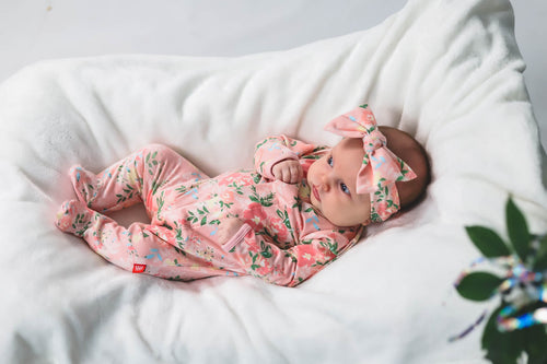 Ainslee Magnetic Footie (Baby Girl)