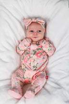 Ainslee Magnetic Footie (Baby Girl)