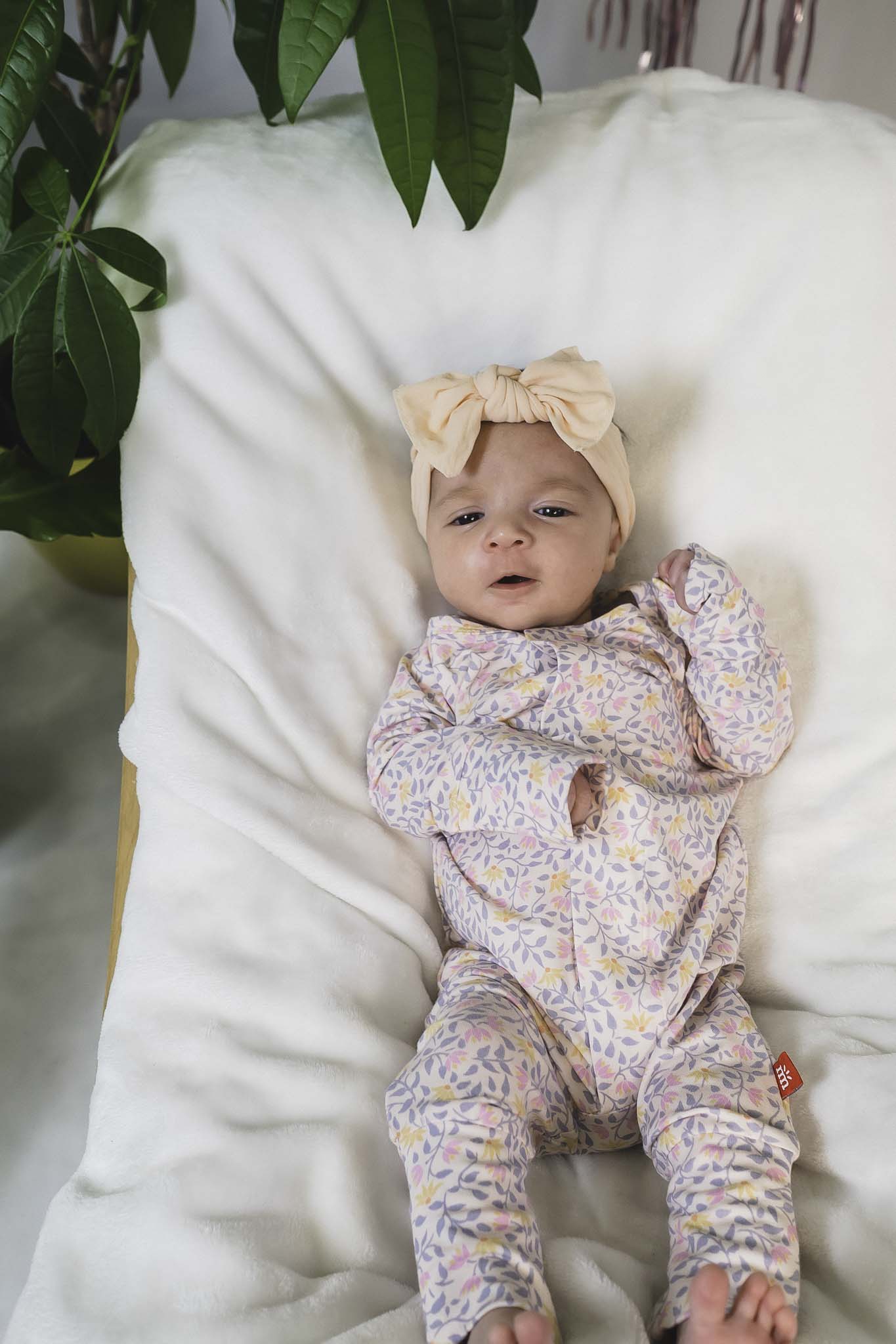 Amelia Convertible Magnetic Coverall (Baby Girl)