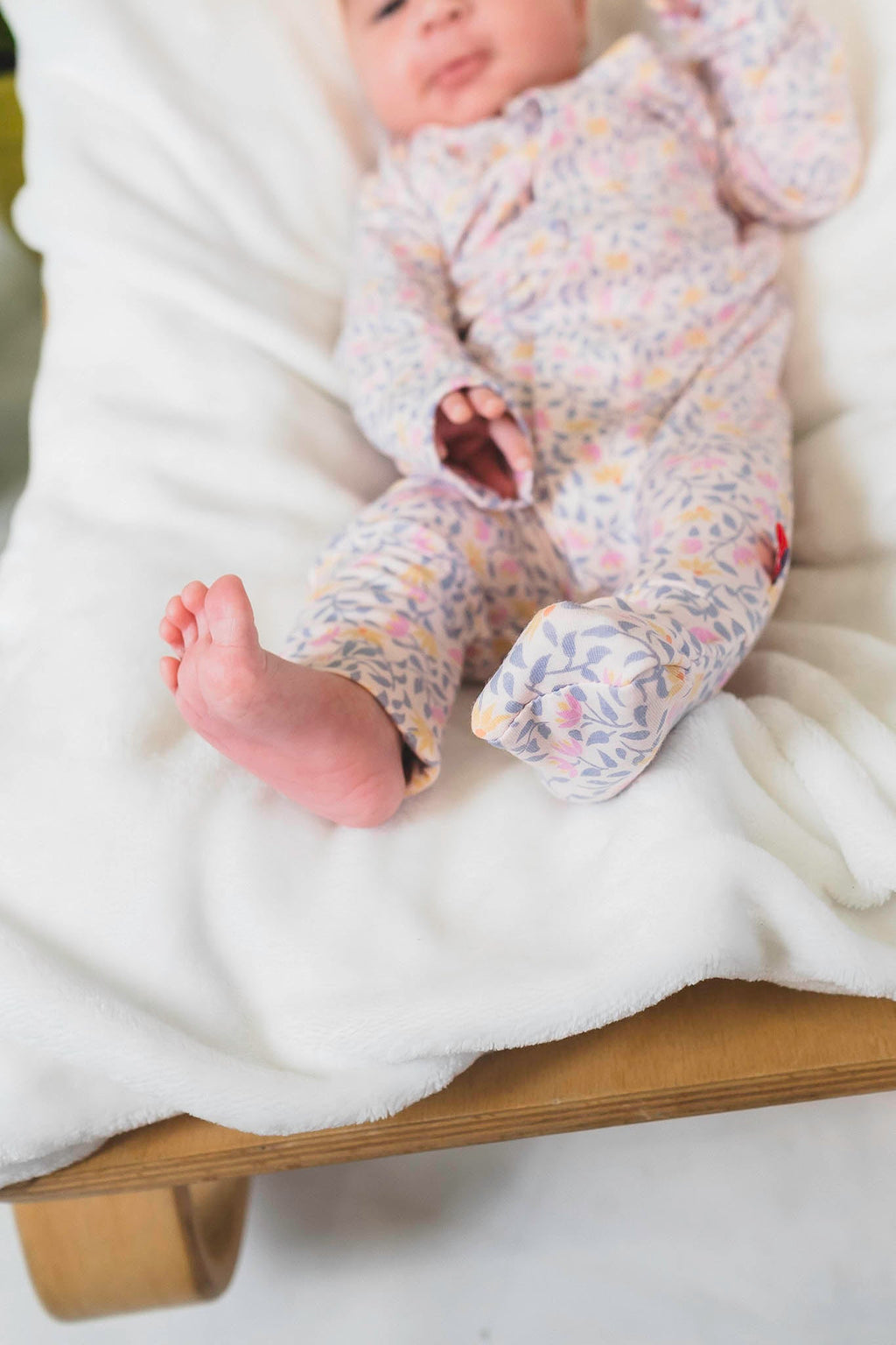 Amelia Convertible Magnetic Coverall (Baby Girl)