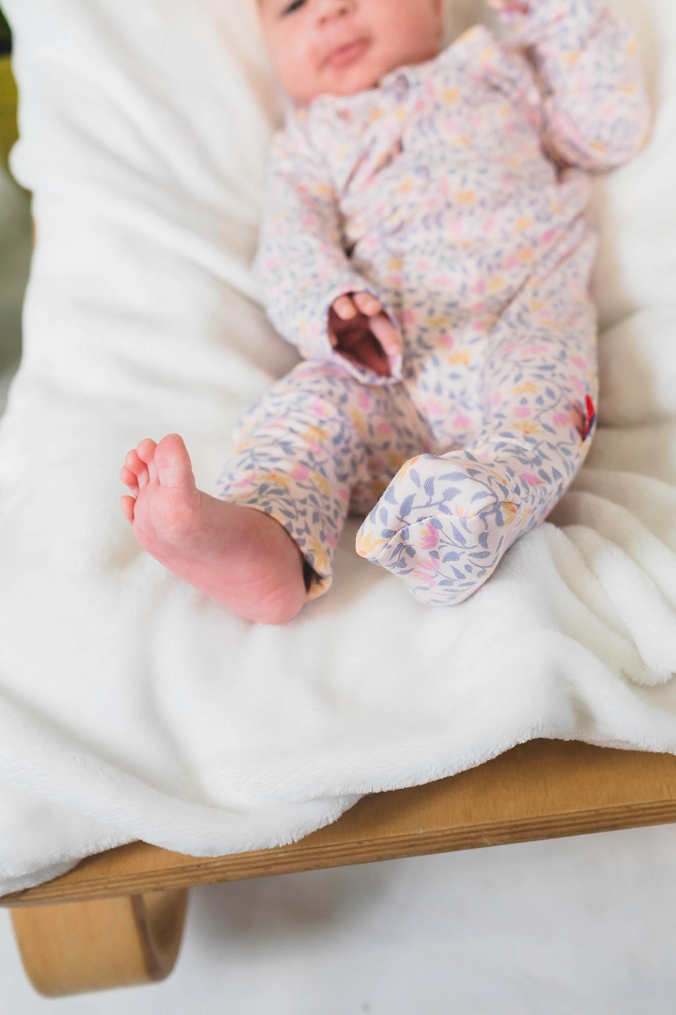 Amelia Convertible Magnetic Coverall (Baby Girl)