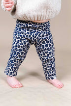 Animal Print Fleece Leggings (Baby Girl)