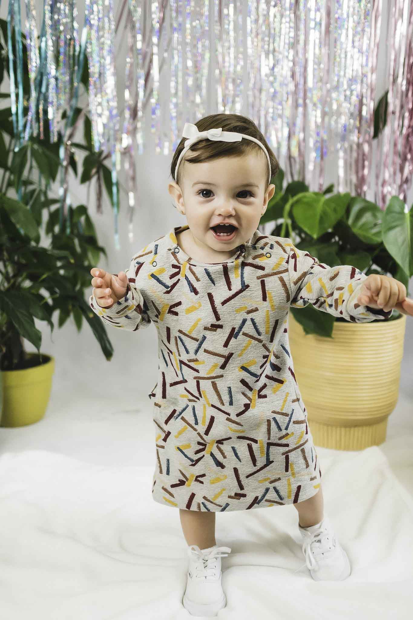 Aop Gravity Artis Dress (Baby Girl)