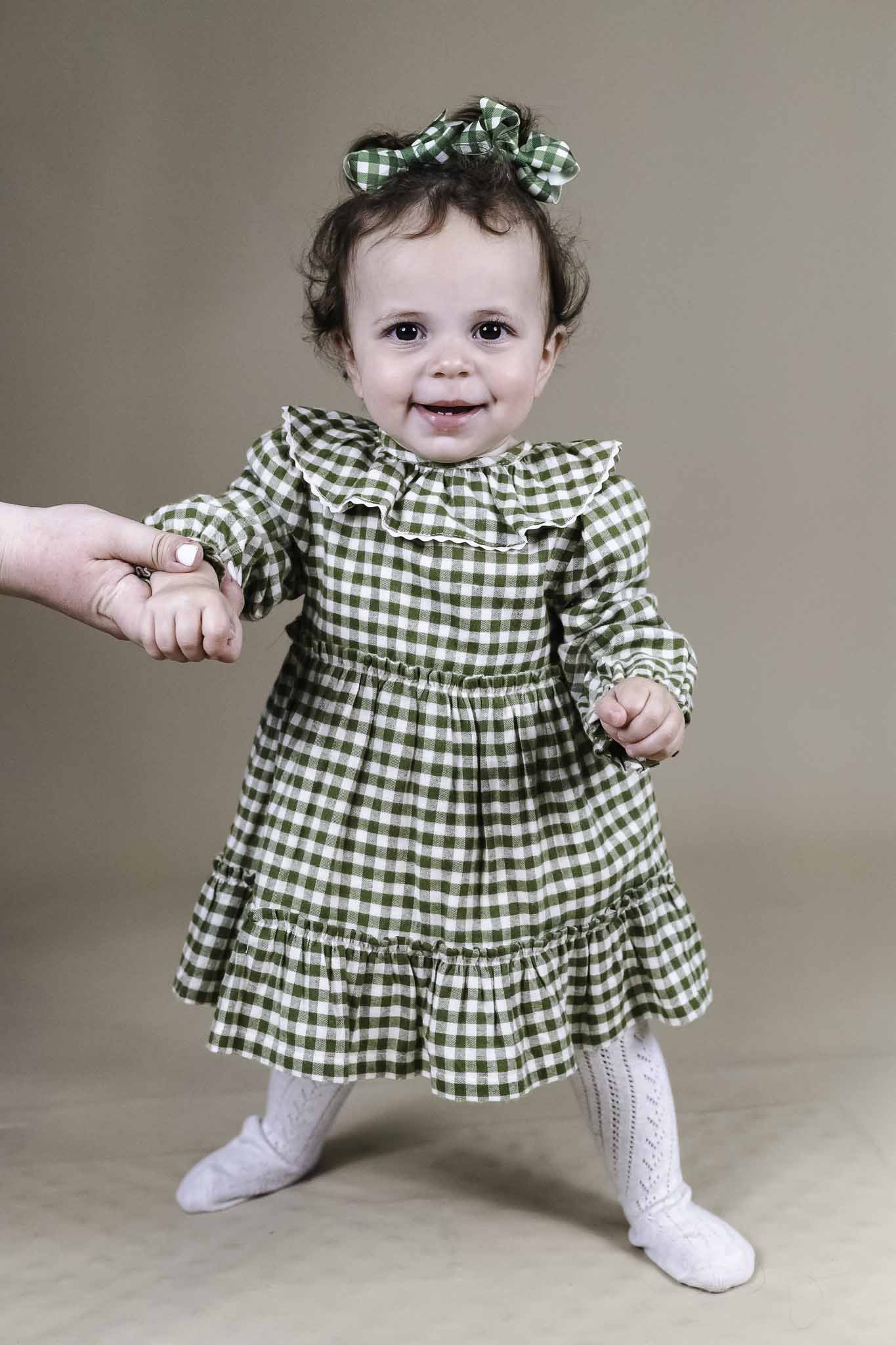 Bayleaf Vichy Dress (Baby Girl)