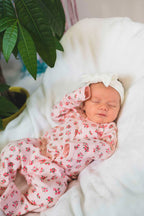 Bouquet De Fleurs Magnetic Footie (Baby Girl)