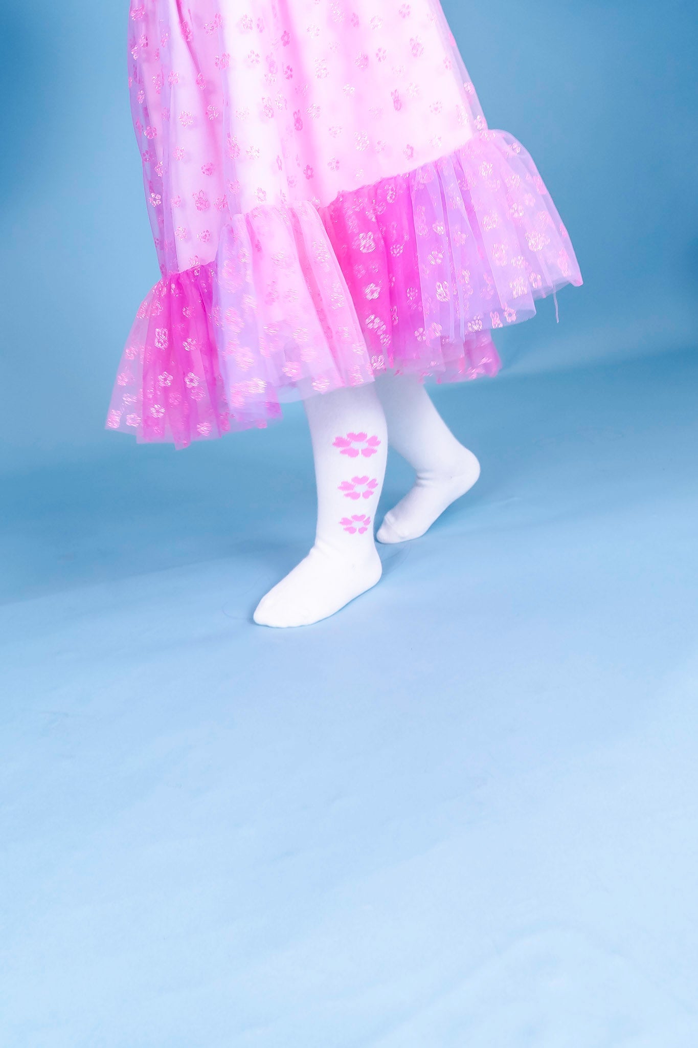 Bunny Gem Puff Sleeve Party Dress (Baby Girl)