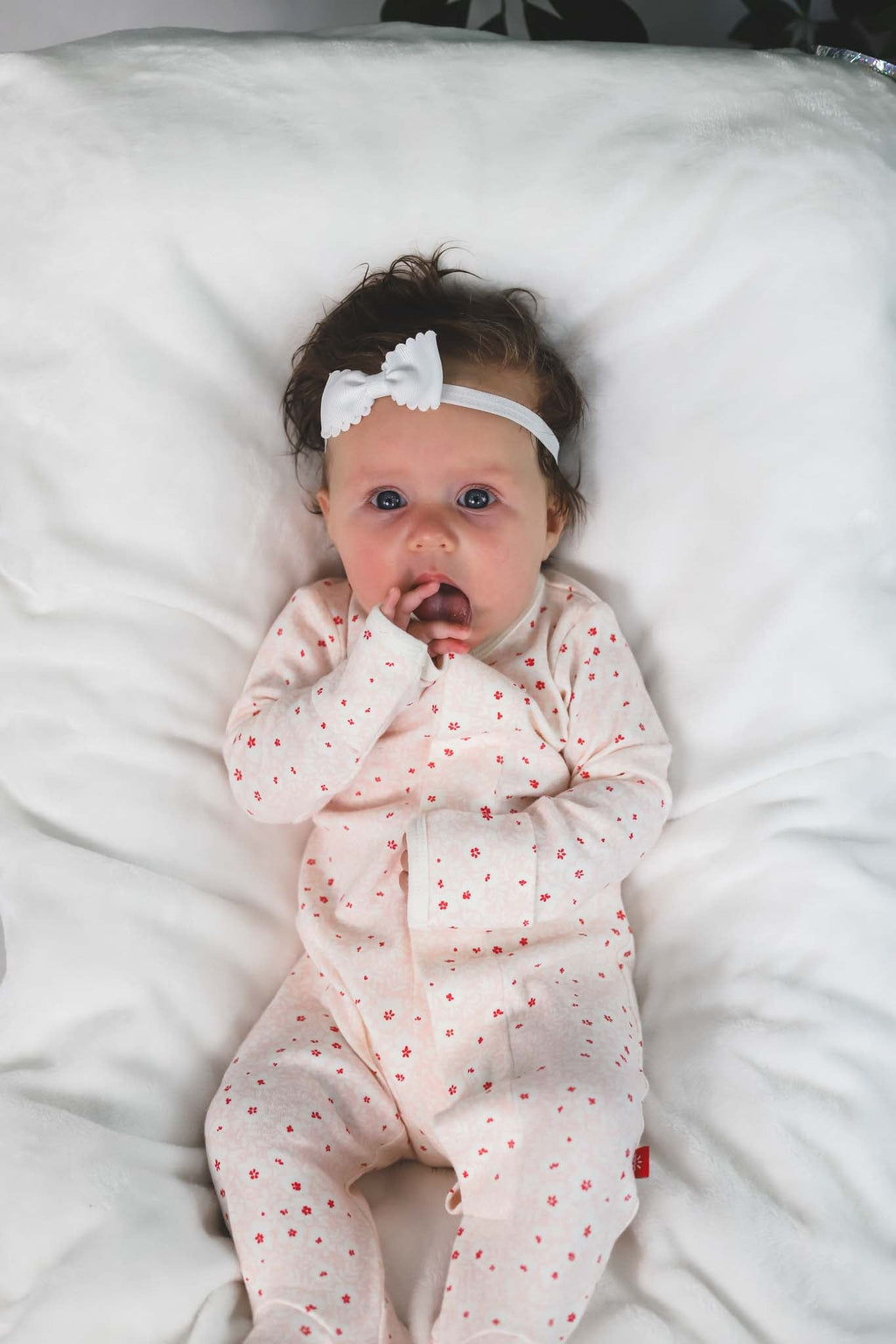 Chloe Magnetic Footie (Baby Girl)