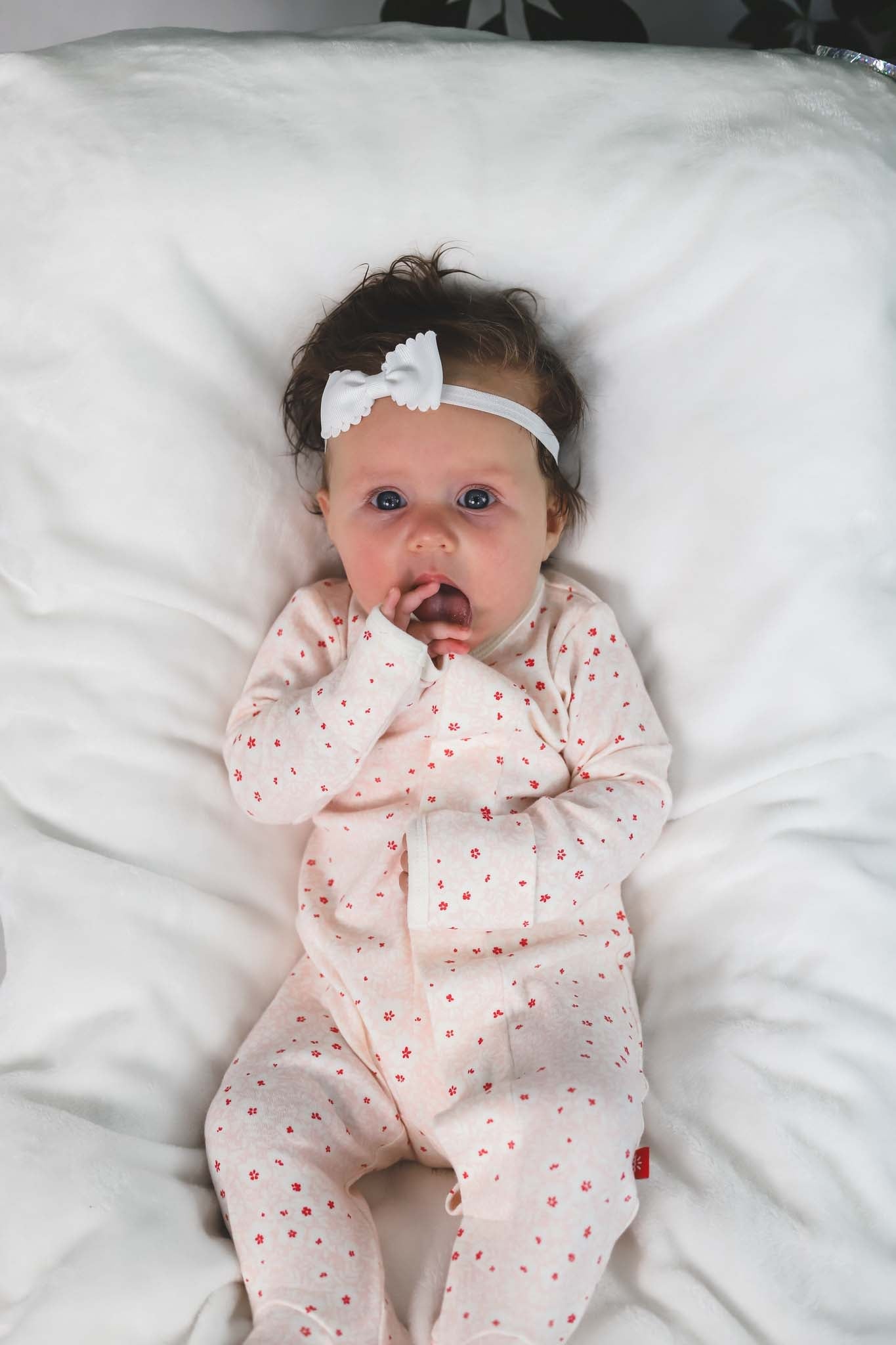 Chloe Magnetic Footie (Baby Girl)