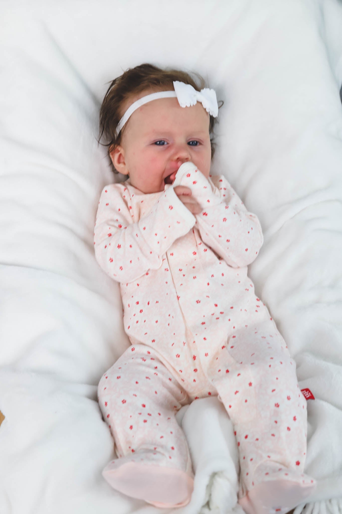 Chloe Magnetic Footie (Baby Girl)