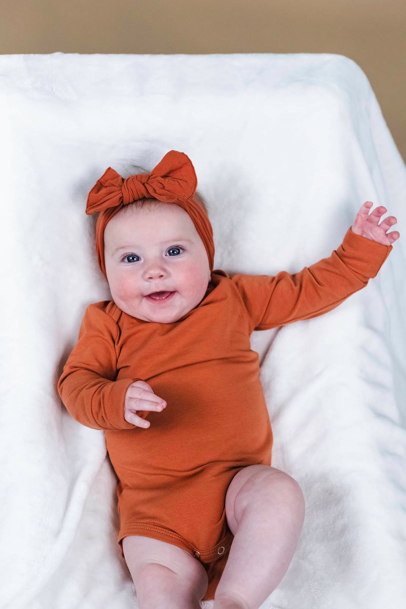 Clay Cozy Me Onesie (Baby Girl)