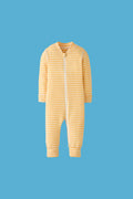 Marigold Striped 2-Way Zipper Sleeper (Baby Girl)