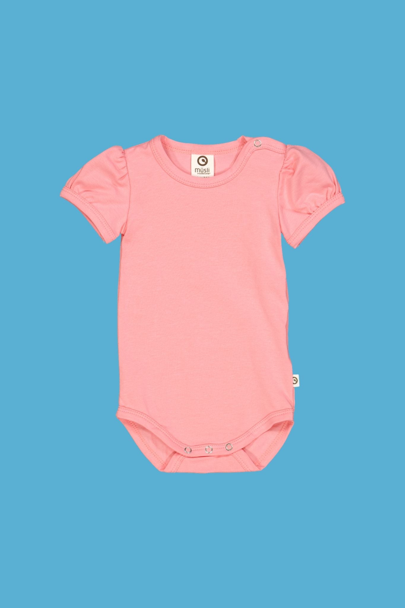 Bubblegum Cozy Me Puff Onesie (Baby Girl)