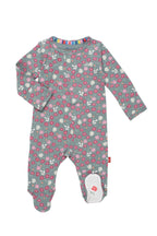 Wren Organic Magnetic Footie (Baby Girl)