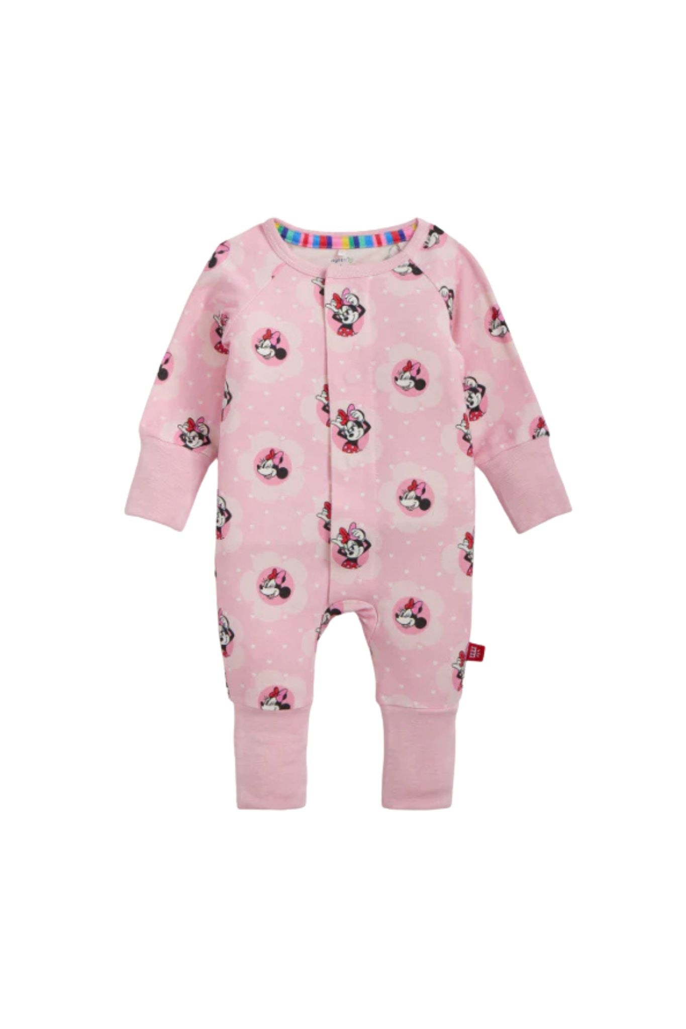 Minnie Galentines Day Coverall (Baby Girl)