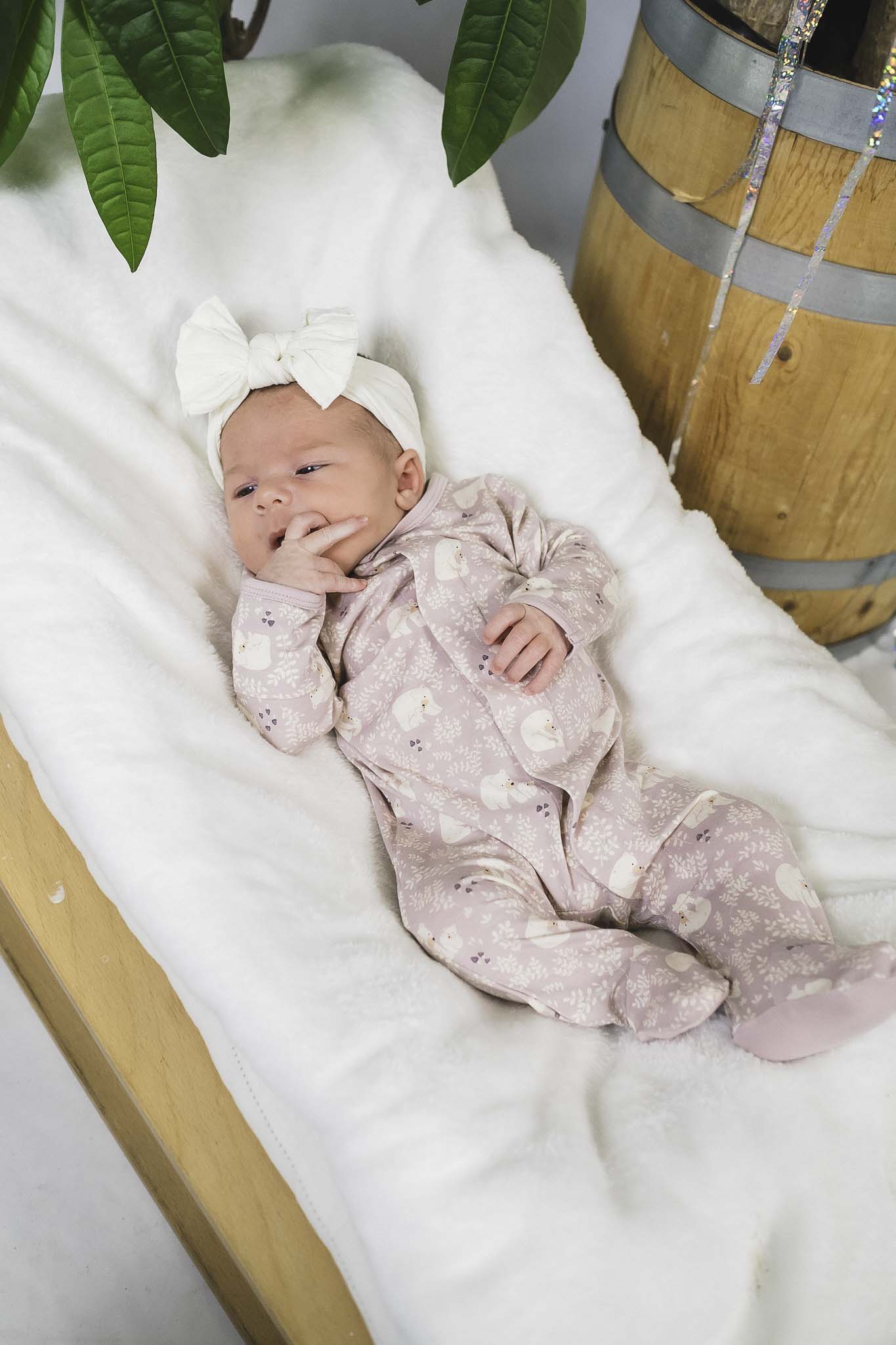 Cuddle Club Magnetic Footie (Baby Girl)