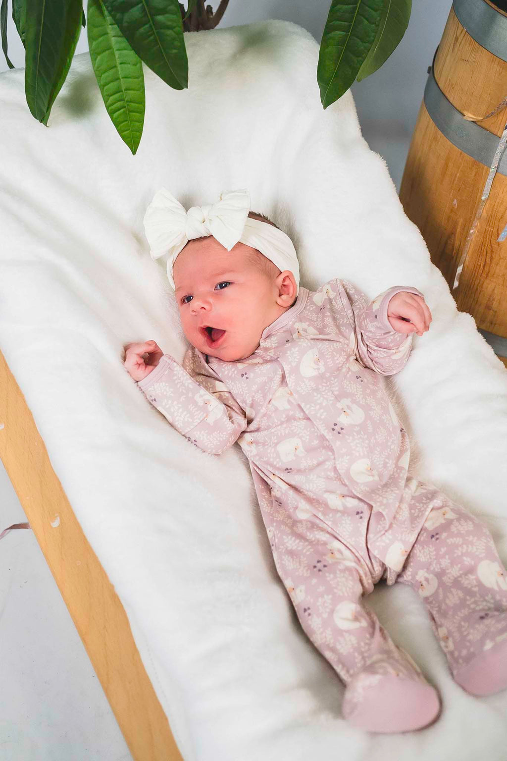 Cuddle Club Magnetic Footie (Baby Girl)
