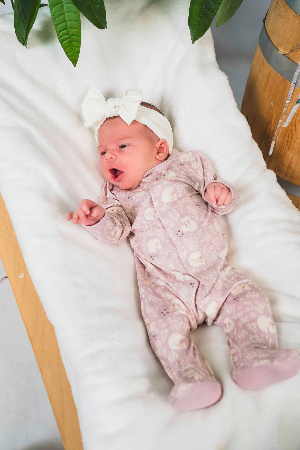Cuddle Club Magnetic Footie (Baby Girl)