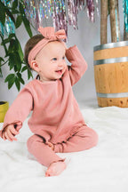 Rosas Ruffled Long Sleeve Shirt (Baby Girl)