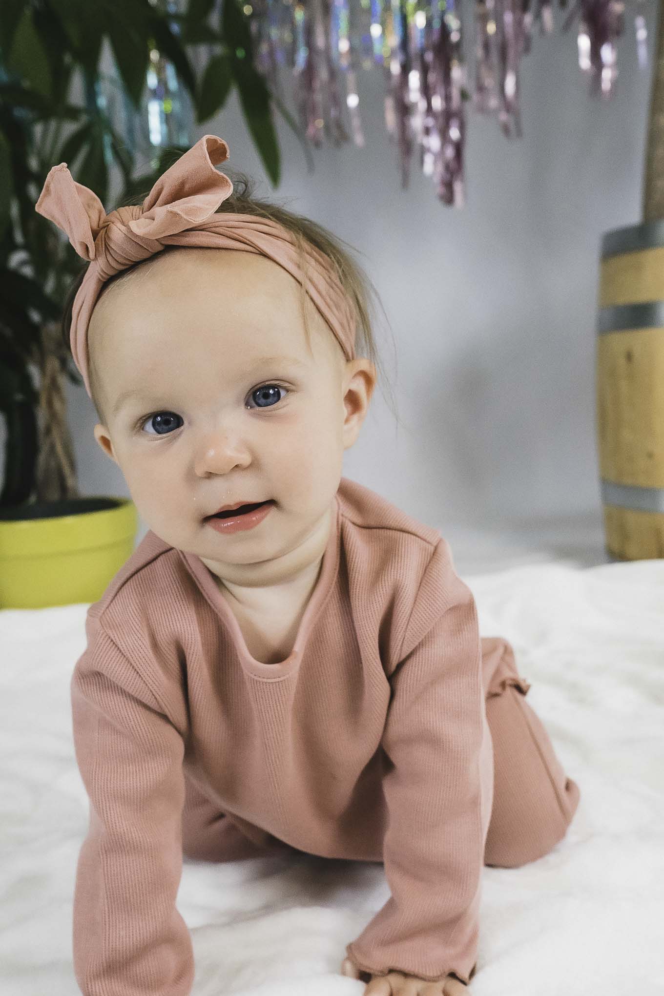 Rosas Ruffled Long Sleeve Shirt (Baby Girl)