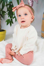 Perla Ruffled Long Sleeve Shirt (Baby Girl)