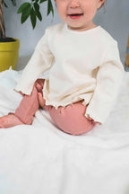 Perla Ruffled Long Sleeve Shirt (Baby Girl)
