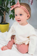 Perla Ruffled Long Sleeve Shirt (Baby Girl)