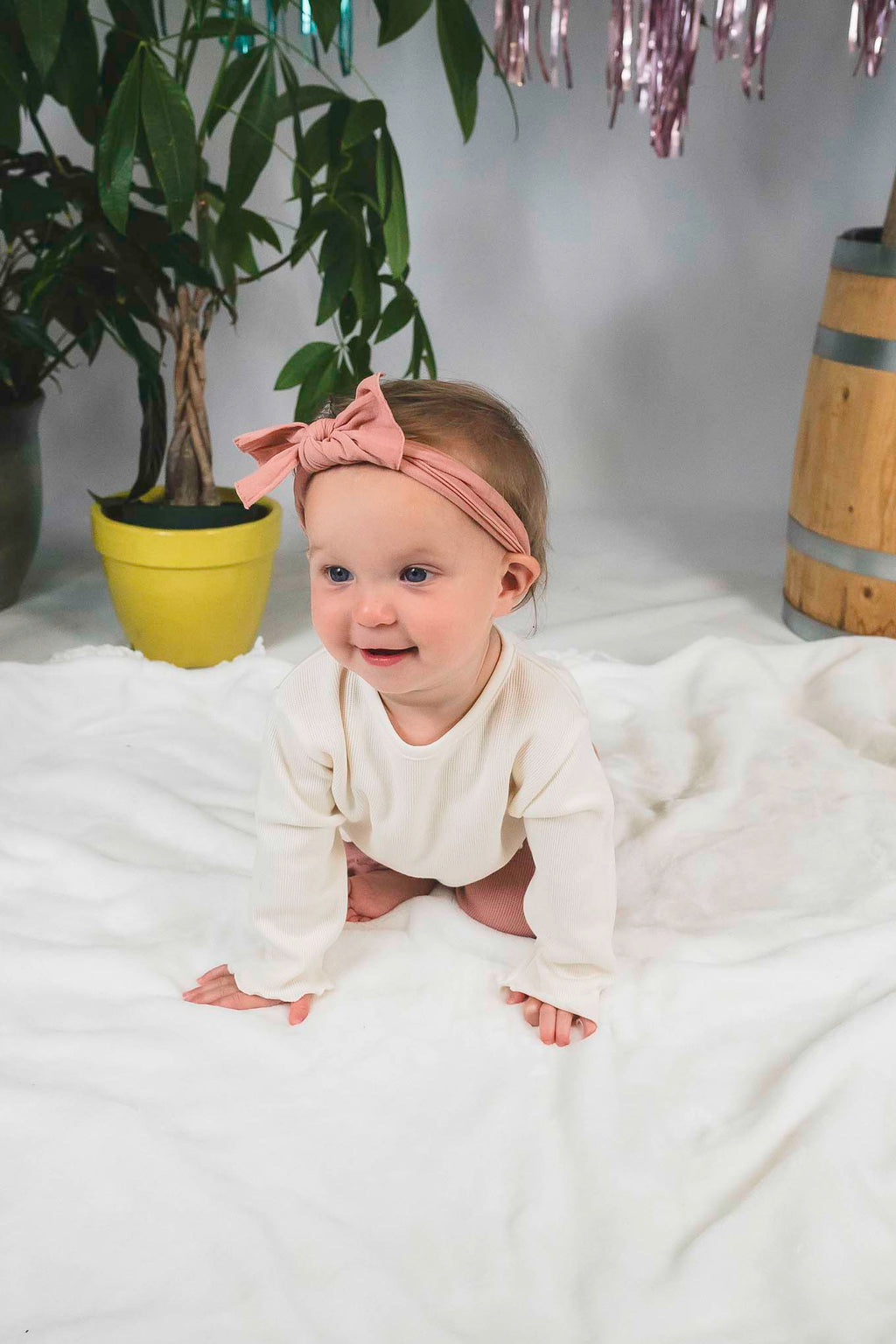 Perla Ruffled Long Sleeve Shirt (Baby Girl)