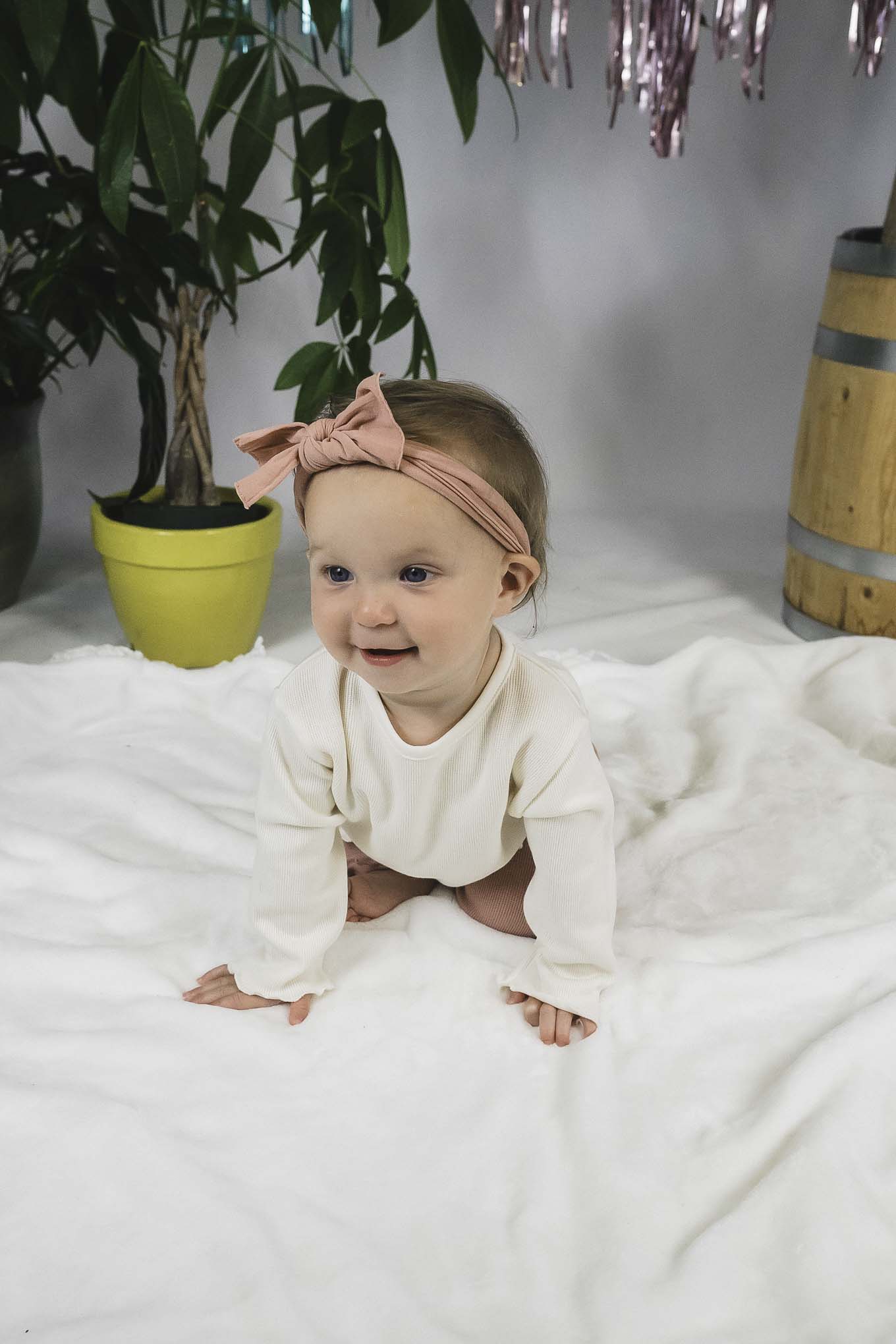 Perla Ruffled Long Sleeve Shirt (Baby Girl)