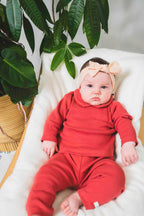 Derby Rib Pink Collared Shirt (Baby Girl)