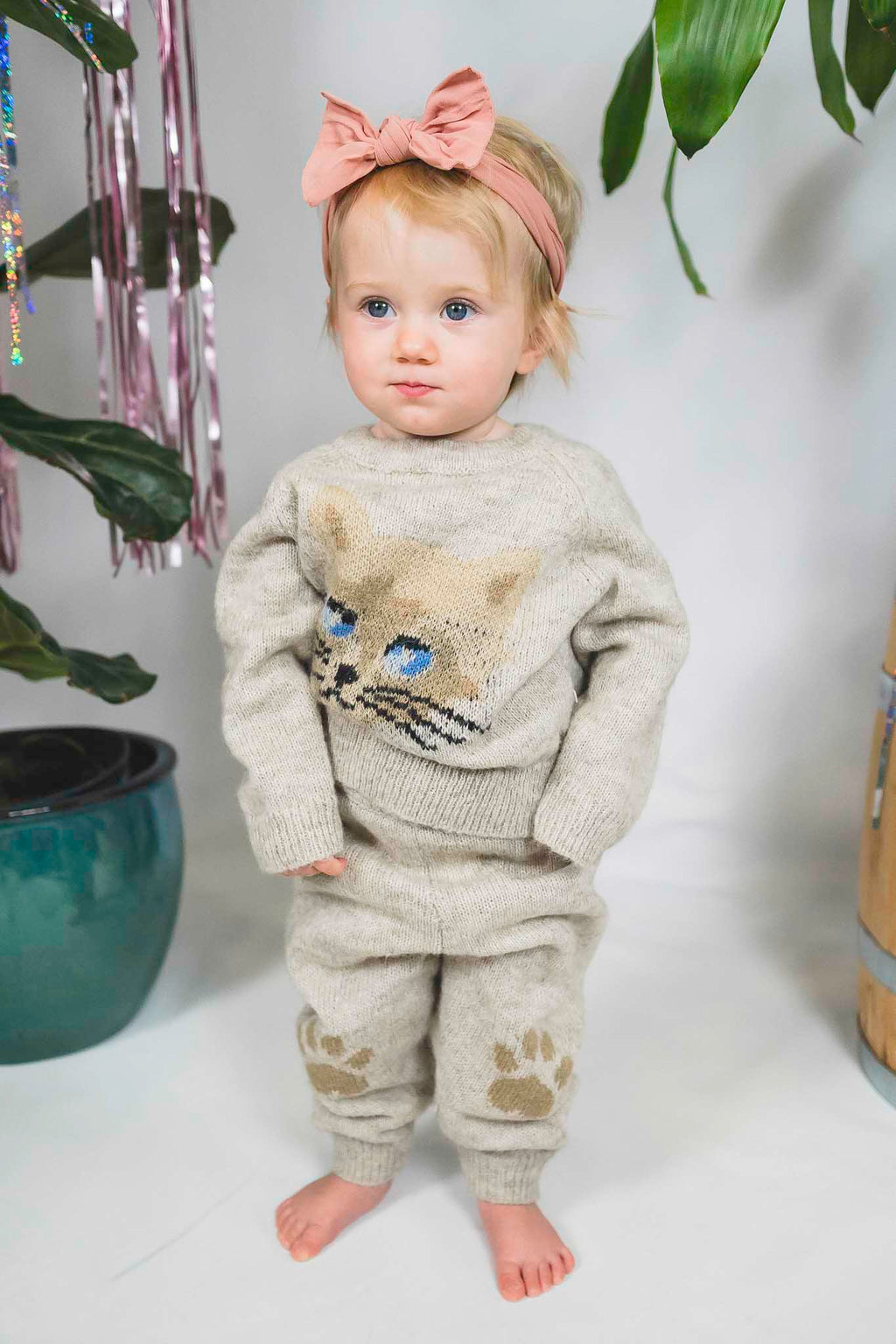 Gilby Kitten Knit Jumper (Baby Girl)
