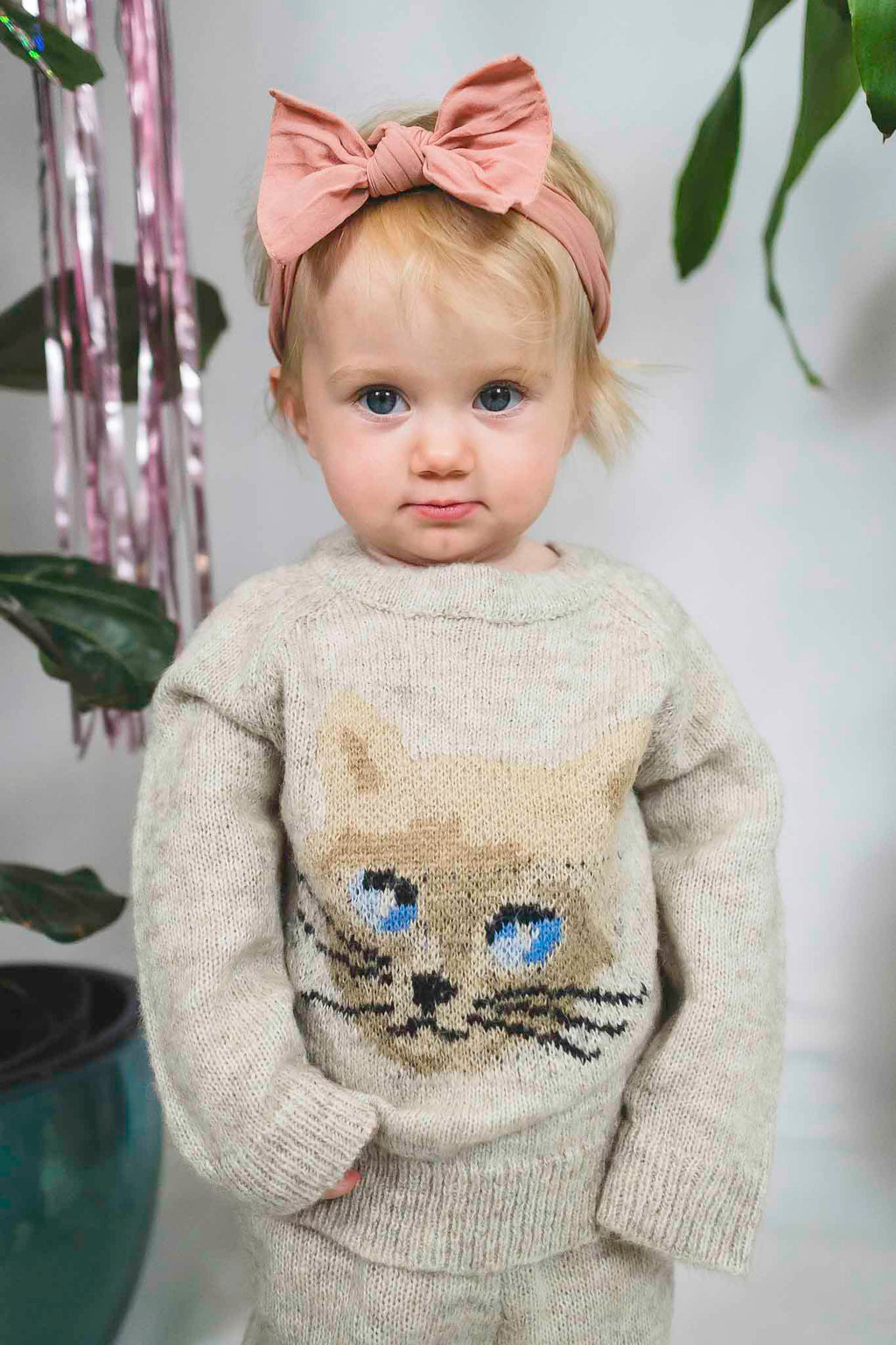 Gilby Kitten Knit Jumper (Baby Girl)