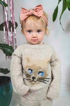 Gilby Kitten Knit Jumper (Baby Girl)